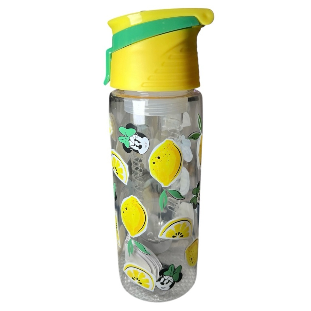 Minnie Mouse Lemon Print Infuser Water Bottle